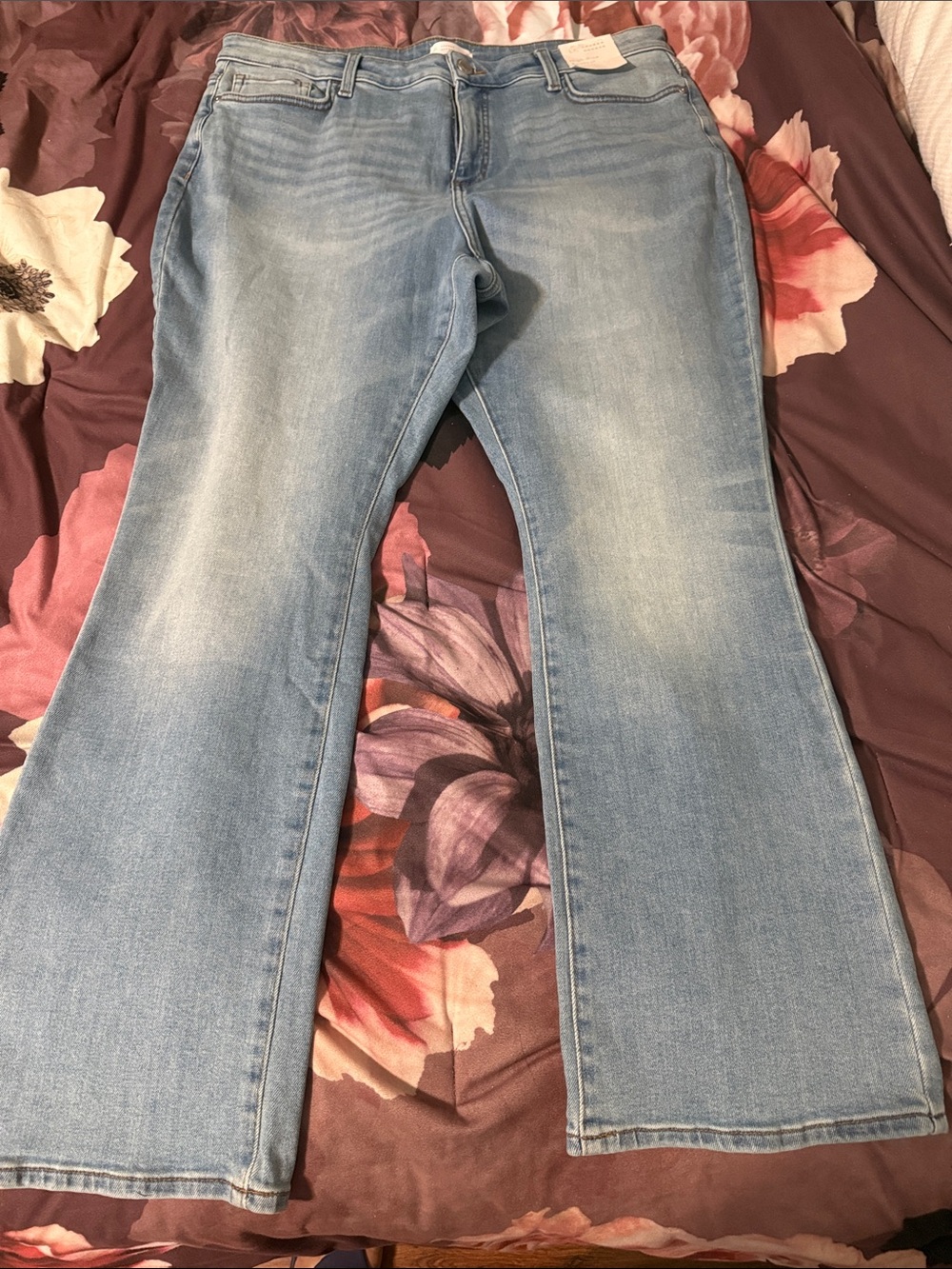 LC Lauren Conrad Light Blue Bootcut Jeans